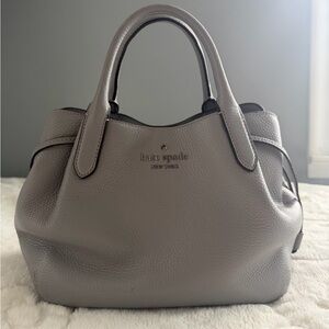 kate spade Taupe Leather Satchel